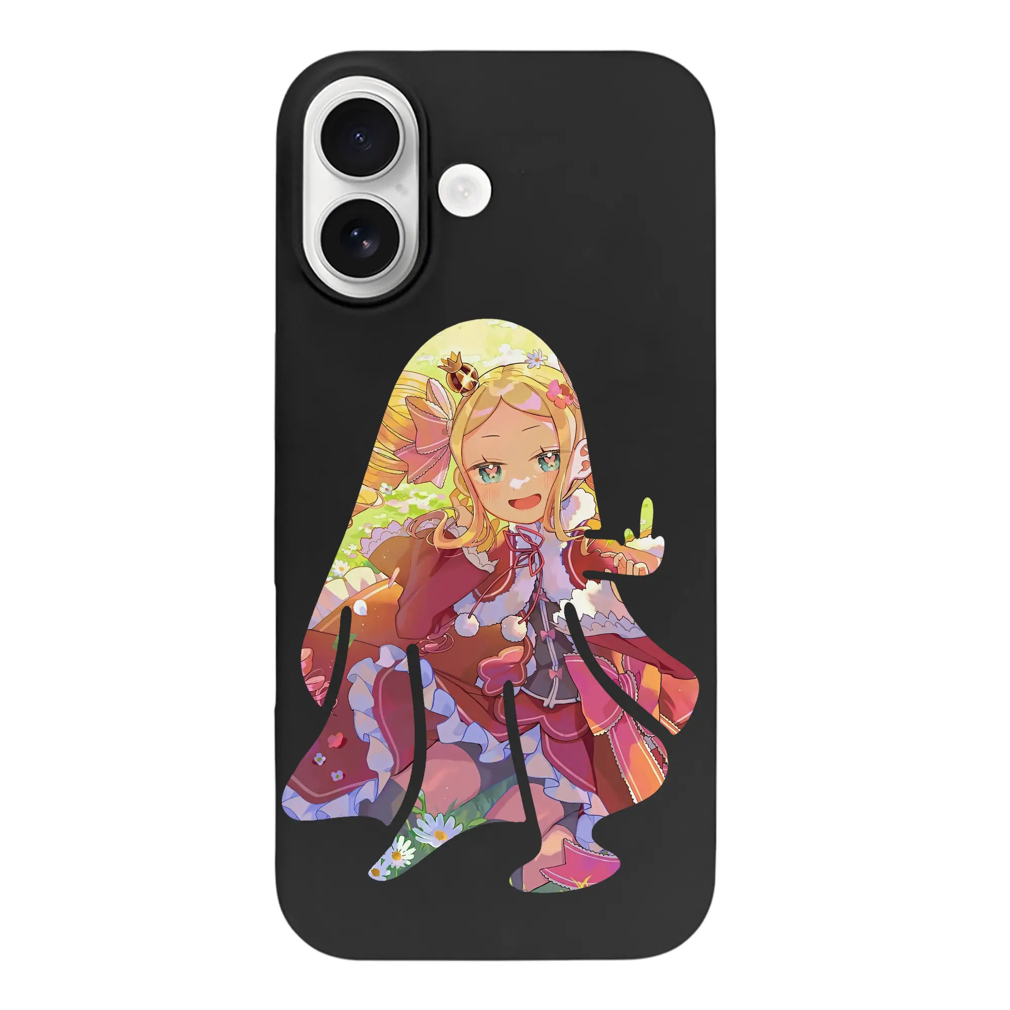 リゼロ グッズ ベアトリス - iPhone 17 シリーズ シリコンケース 薄型 耐衝撃 指紋防止 ソフトタッチカバー 精密フィット 傷防止 保護ケース iPhone 17/17 Air/17 Pro/17 Pro Max 対応